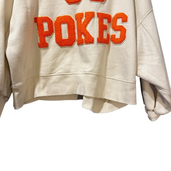 Judith March “Go Pokes” Cropped Sweatshirt – Size XL - Picture 2 of 5